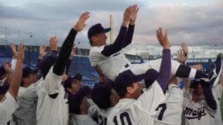 明大29年ぶり“10戦全勝V” 西武ドラ1小島大河が攻守牽引「最高の誕生日に」