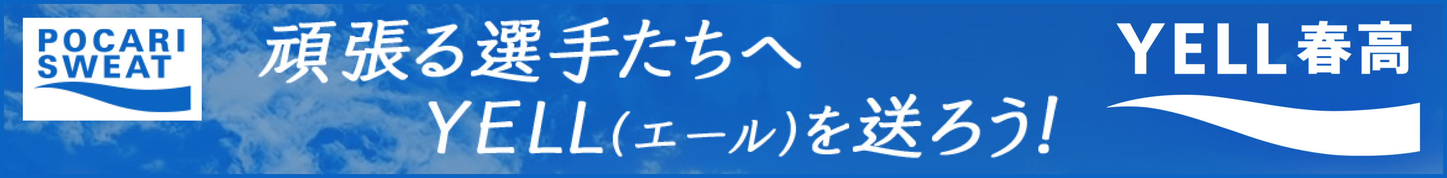 頑張る選手たちへYELL(エール)を送ろう！ YELL春高